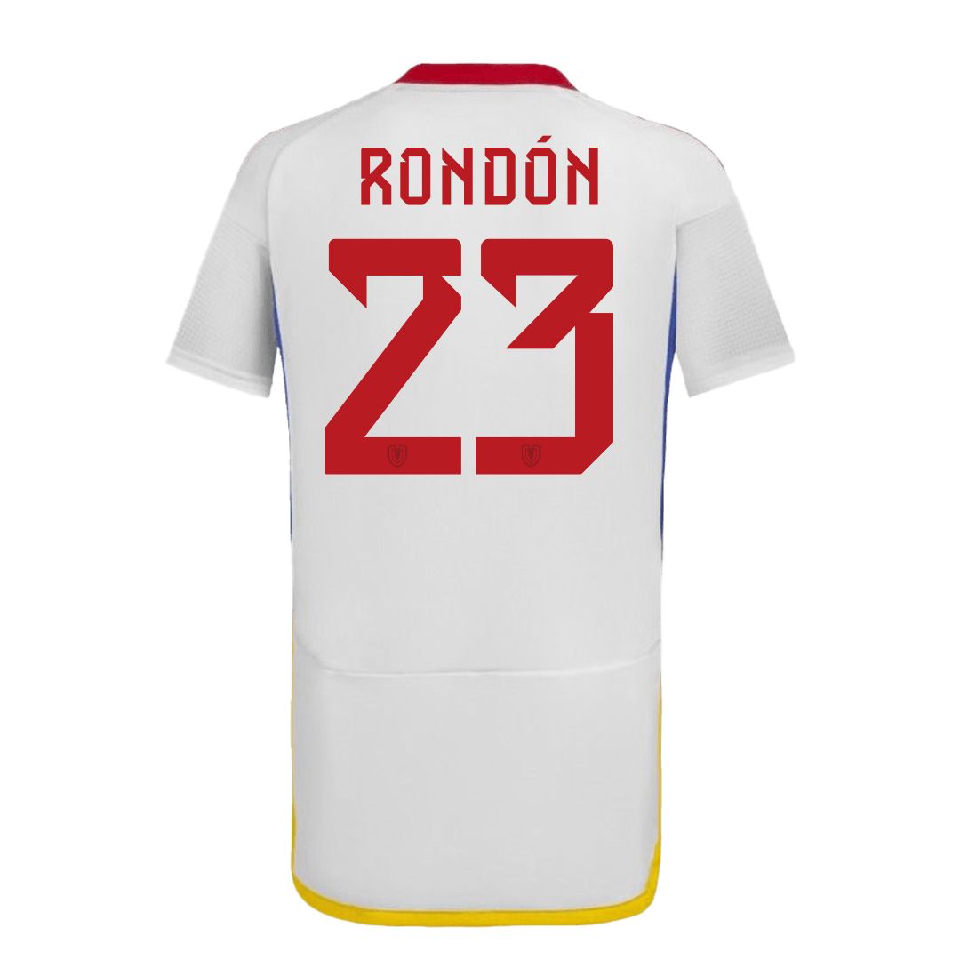 Nuevo! Jersey Venezuela 2024/2025 Visita Blanca Salomon Rondon 23 Talla S.