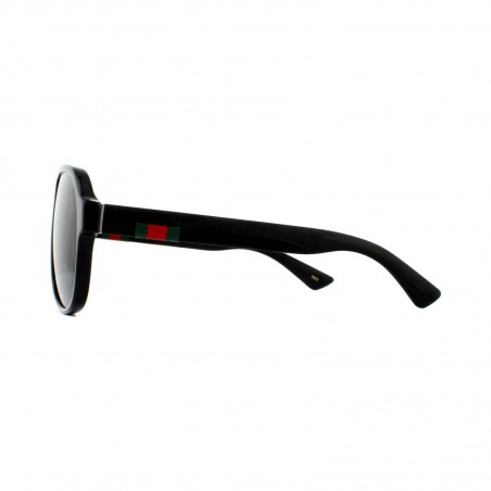 Gucci Gg0009S 001 Aviator Nylon Negro Mate