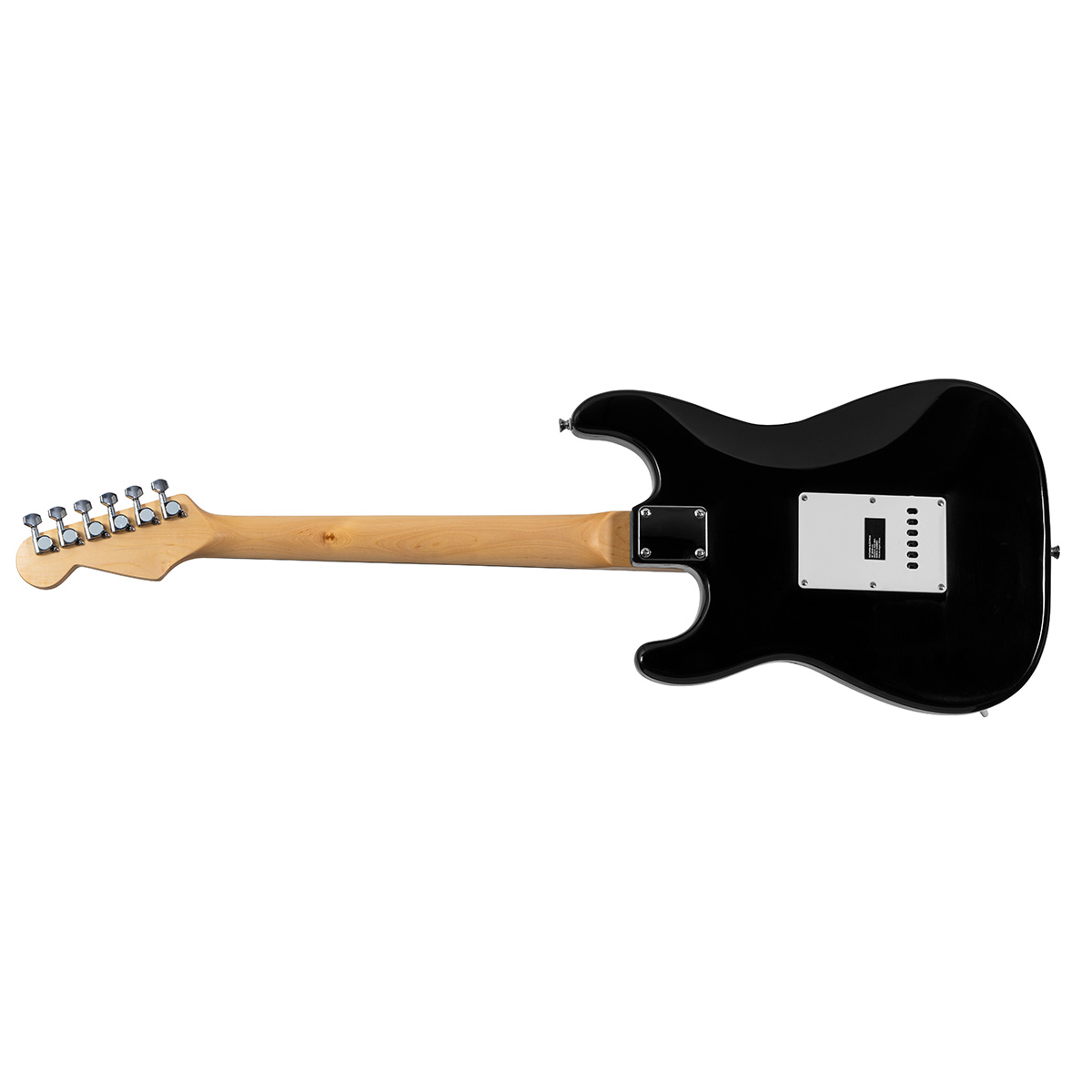Guitarra Eléctrica Kaiser Negra De 39  Y 6 Cuerdas KGE-3901.