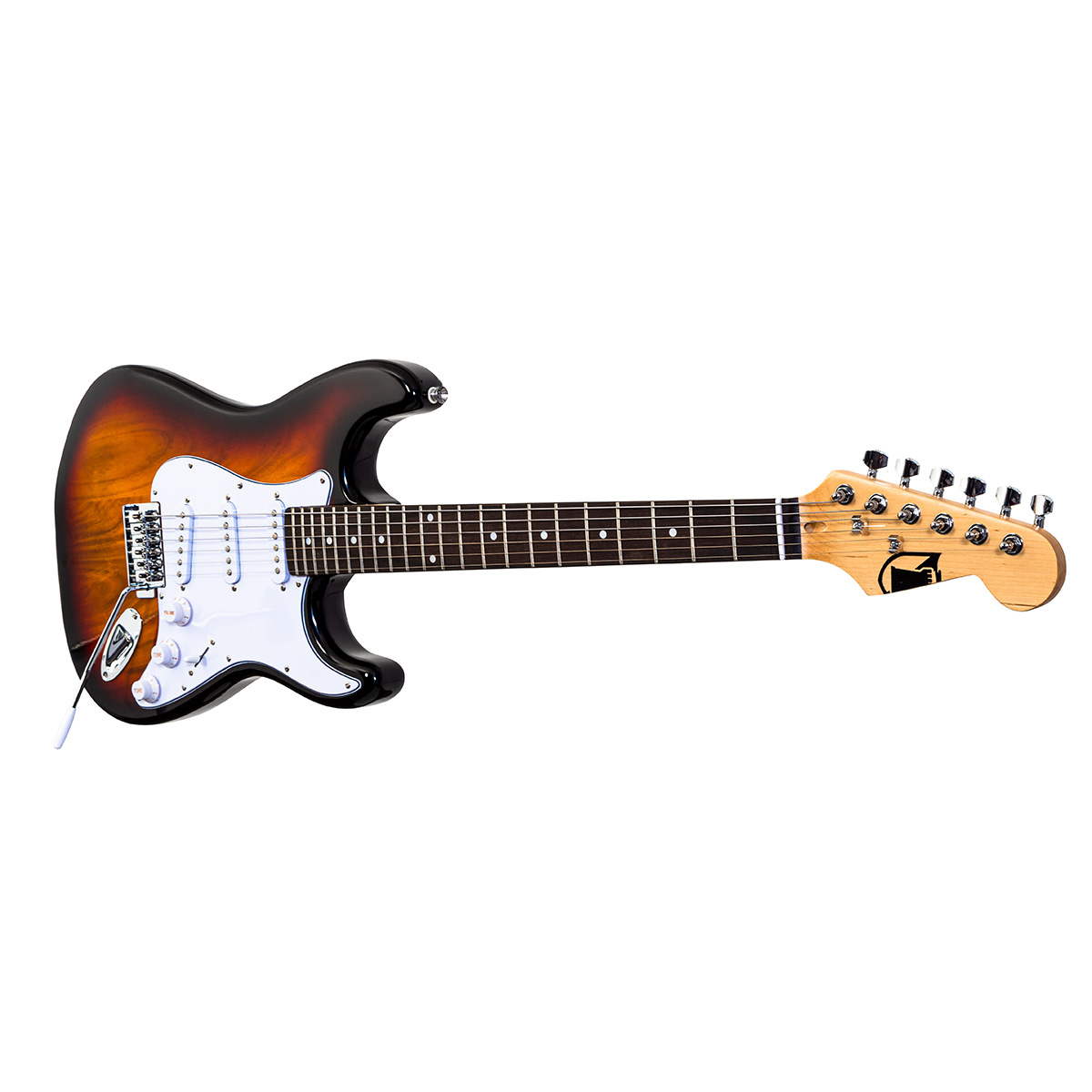 Guitarra Eléctrica Kaiser Café De 39 Y 6 Cuerdas KGE-3902.