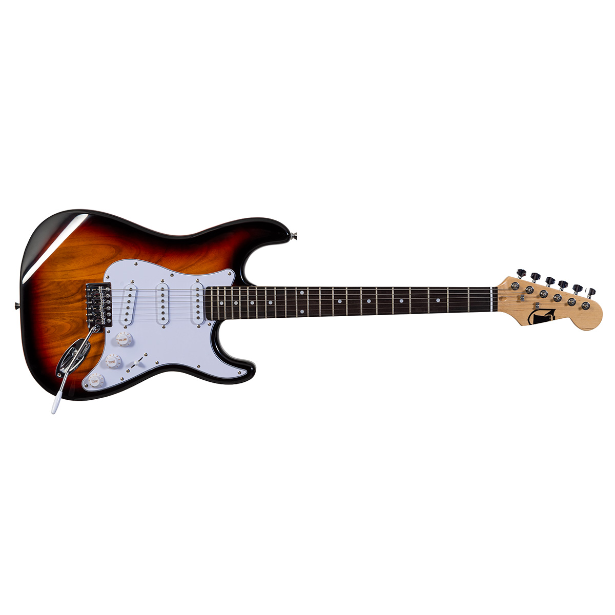 Guitarra Eléctrica Kaiser Café De 39 Y 6 Cuerdas KGE-3902.