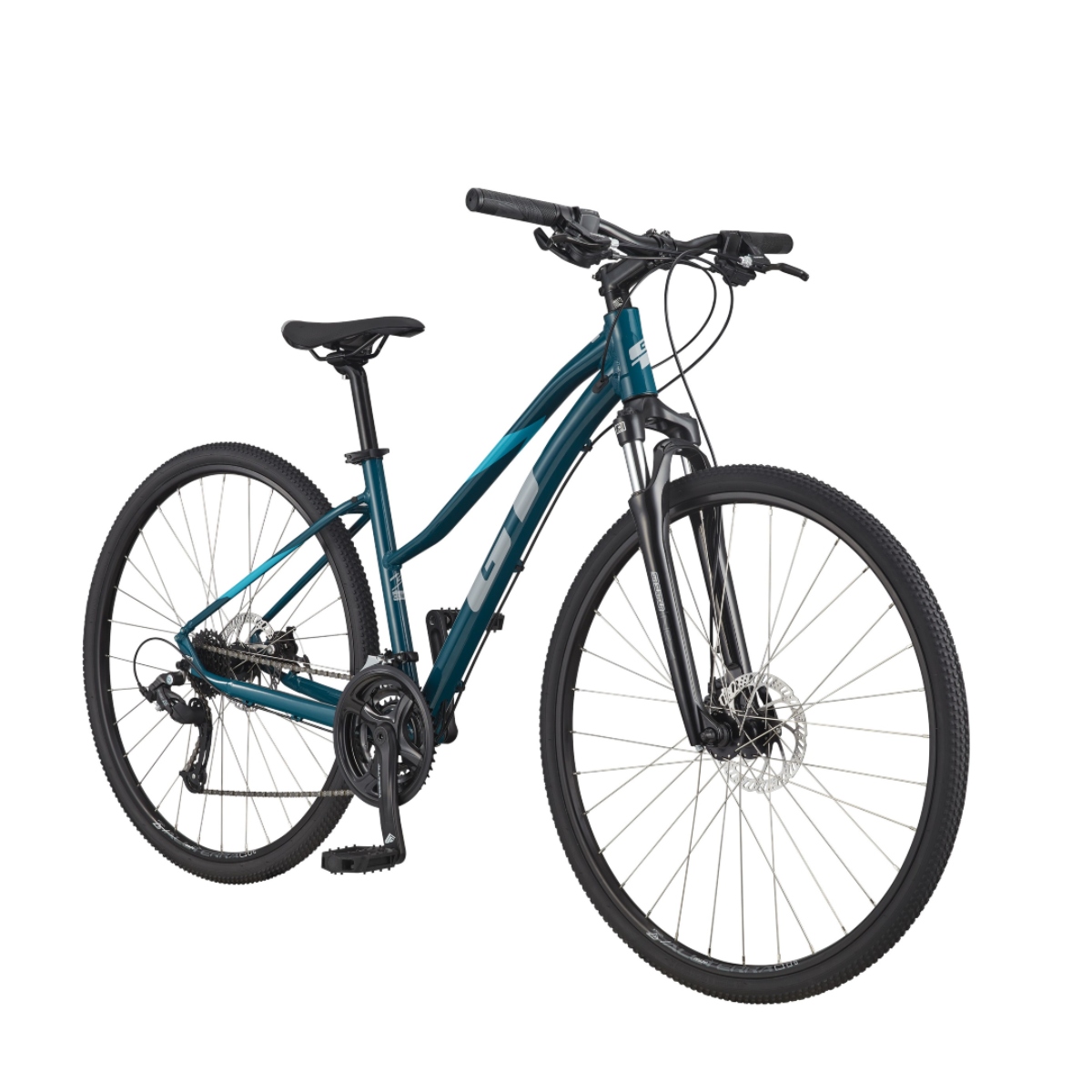 Bicicleta Urbana GT Transeo Comp R700 Unisex Verde Azulado Talla=M ENDY14