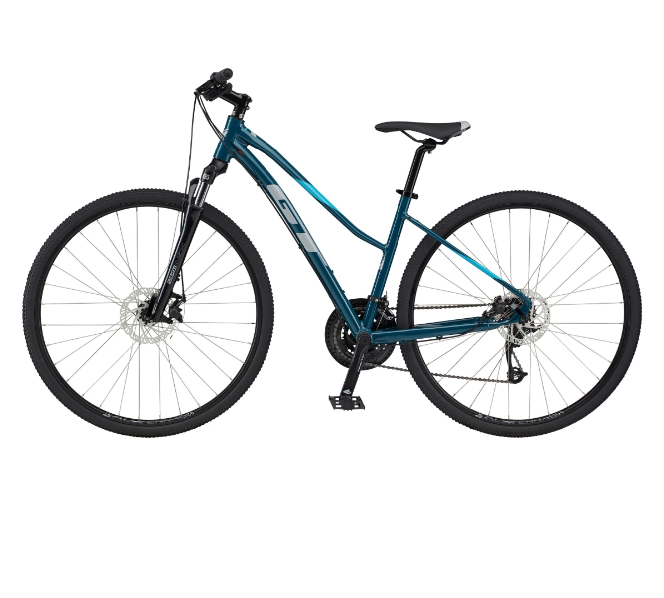 Bicicleta Urbana GT Transeo Comp R700 Unisex Verde Azulado Talla=M ENDY14