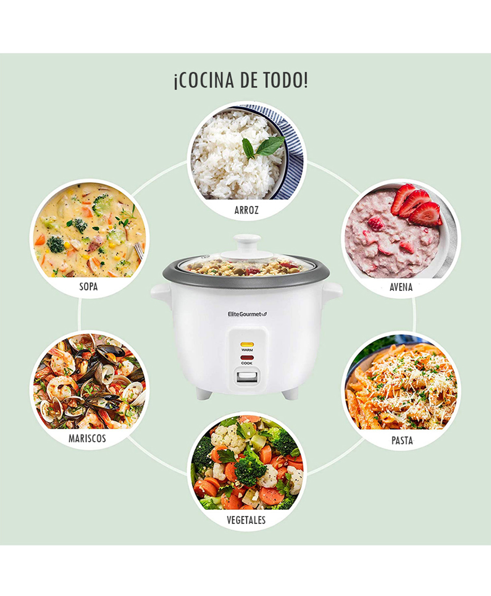 Arrocera eléctrica Elite Gourmet ERC-006NST