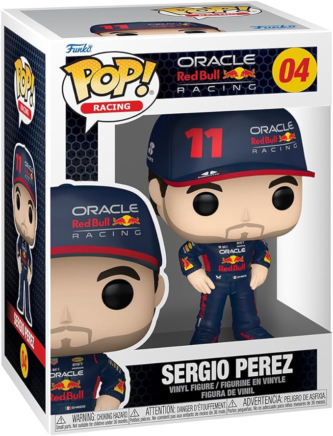 Funko Pop Racing: Formula 1 Red Bull - Sergio Pérez perez.