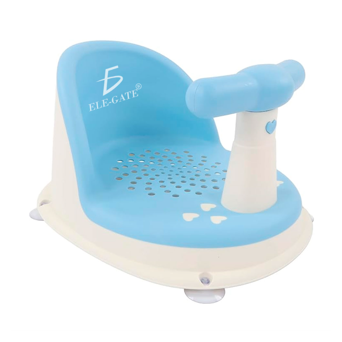 Asiento De Baño Para Bebé Con Forma De Ballena - Ventosas Antideslizantes, Para Bebés De 6+ Meses