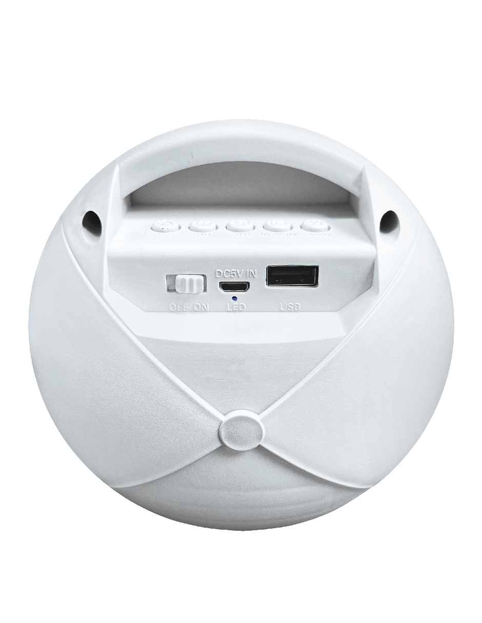 Bocina Inalámbrica 3 PuLG Green Leaf 5 W Rms Glb-3001wh.