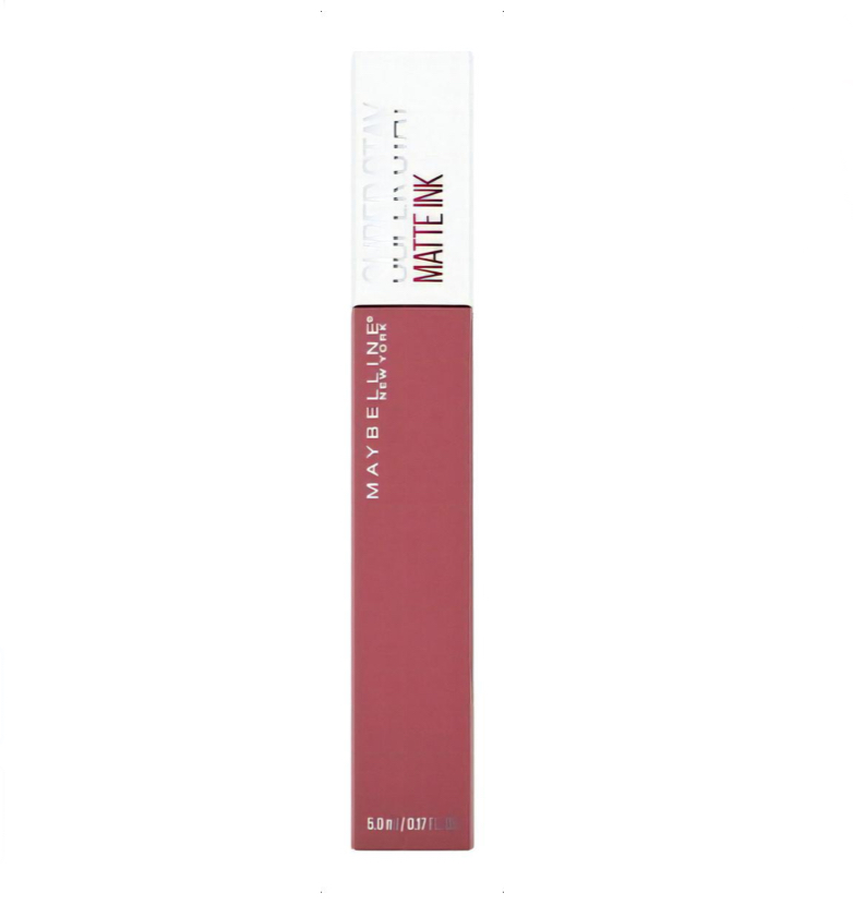 Labial Líquido Maybelline New York Superstay Matte Ink Acabado Mate Color 175 Pink Ringleader.