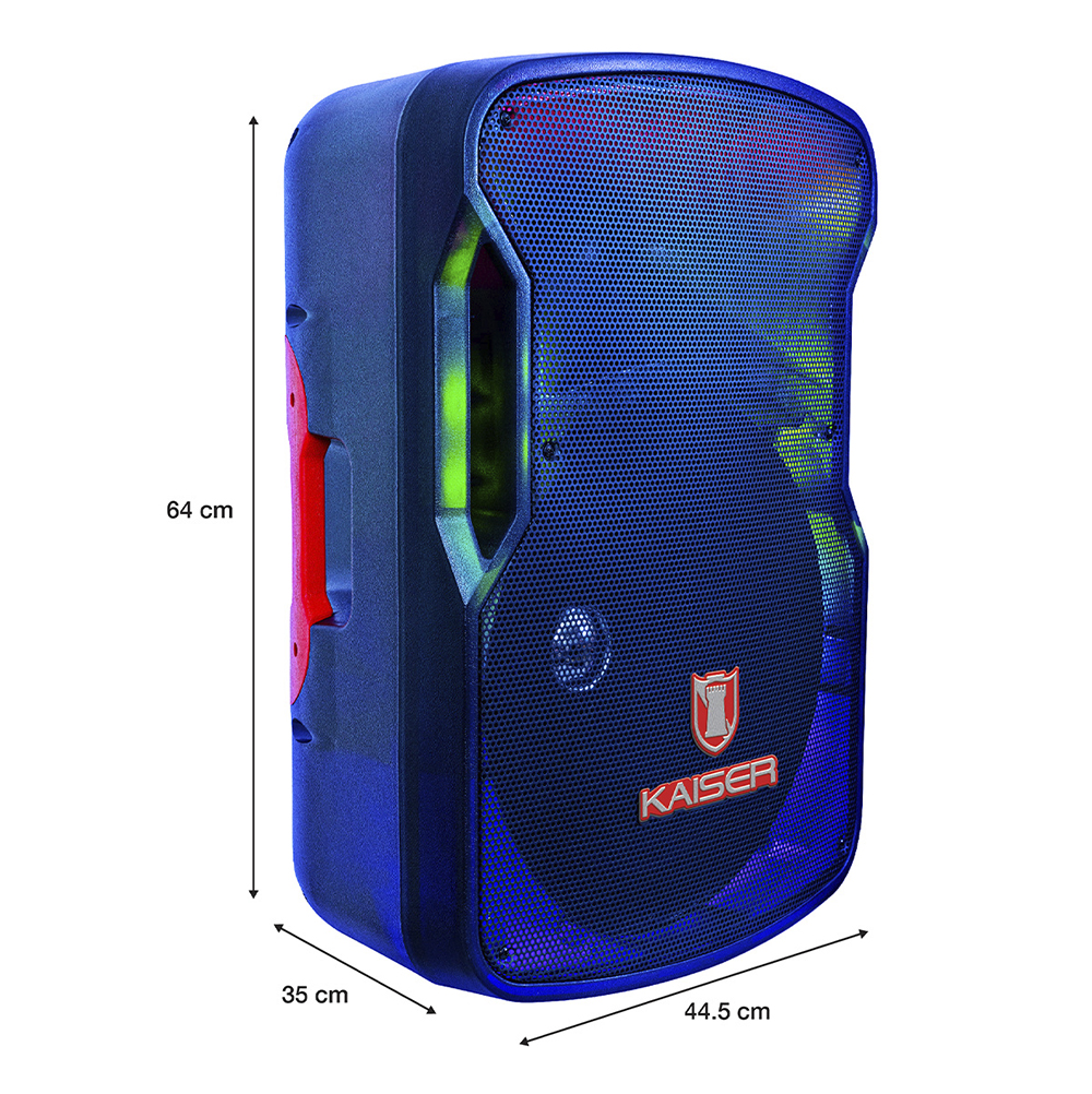 Bafle Kaiser de 15 Pulgadas Con Tripié-micrófono Msa-7530mx.
