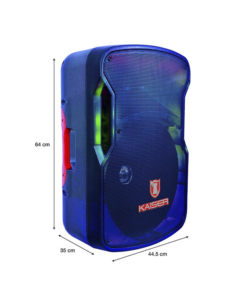 Bafle Kaiser de 15 Pulgadas Con Tripié-micrófono Msa-7530mx.