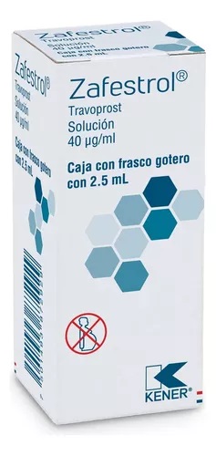 Zafestrol Travoprost 40 µg/ml solución 2.5 ml
