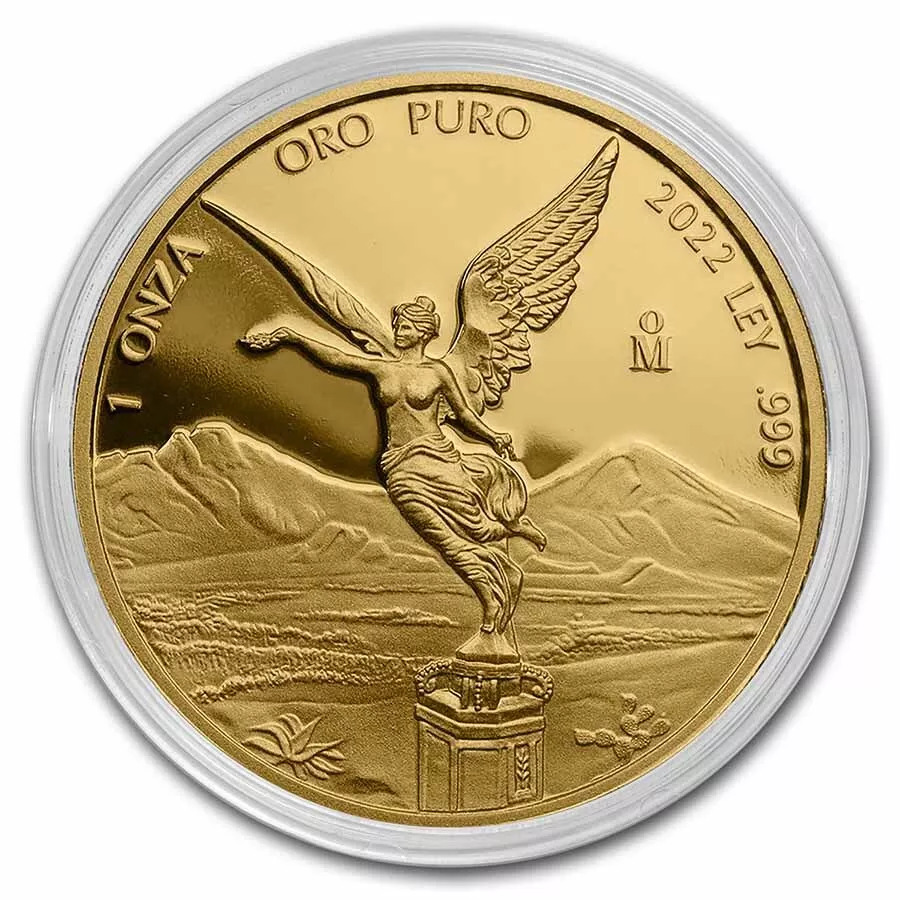 Moneda Oro libertad 1 onza .