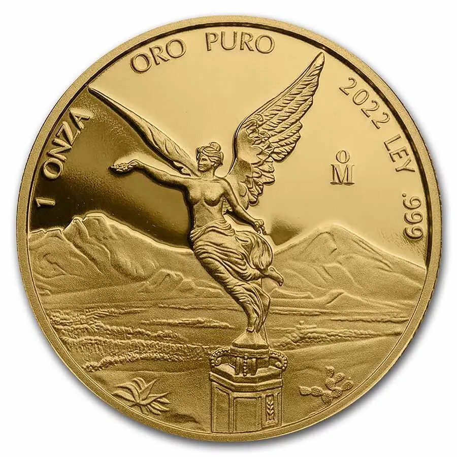 Moneda Oro libertad 1 onza .