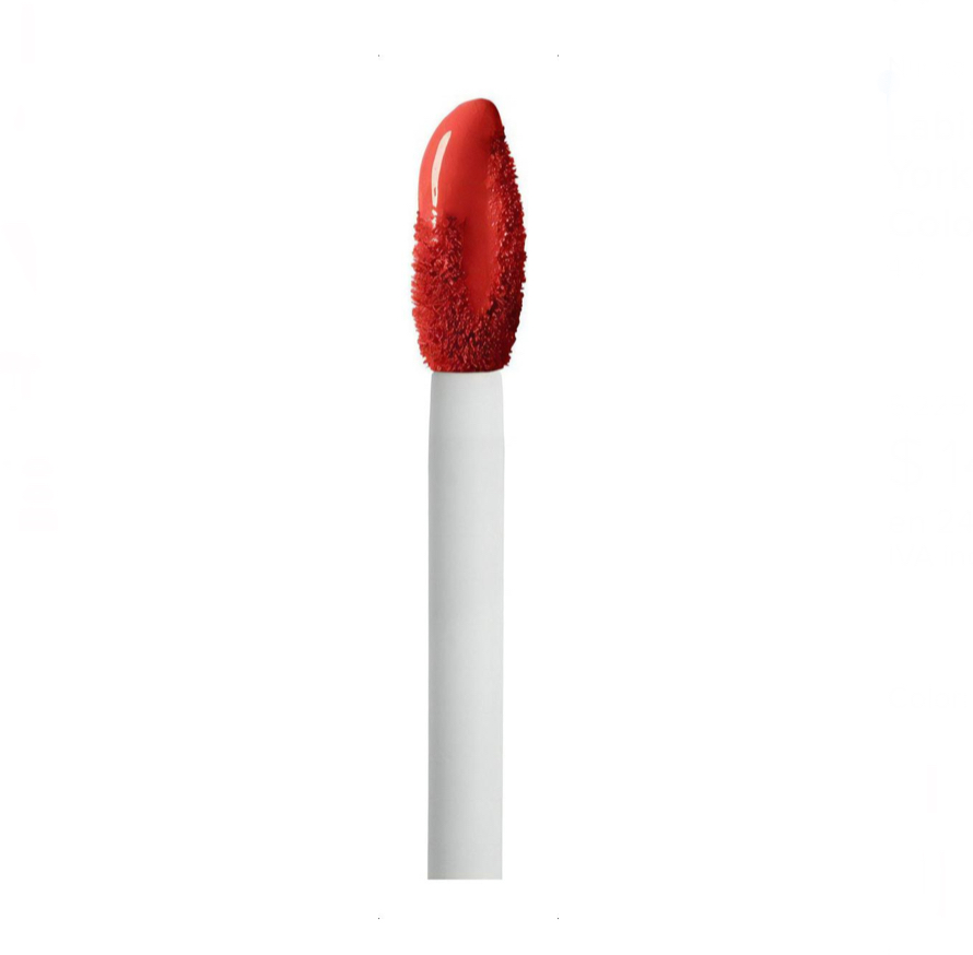 Labial Líquido Maybelline New York Super Stay Matte Ink 5ml Color City Dancer.
