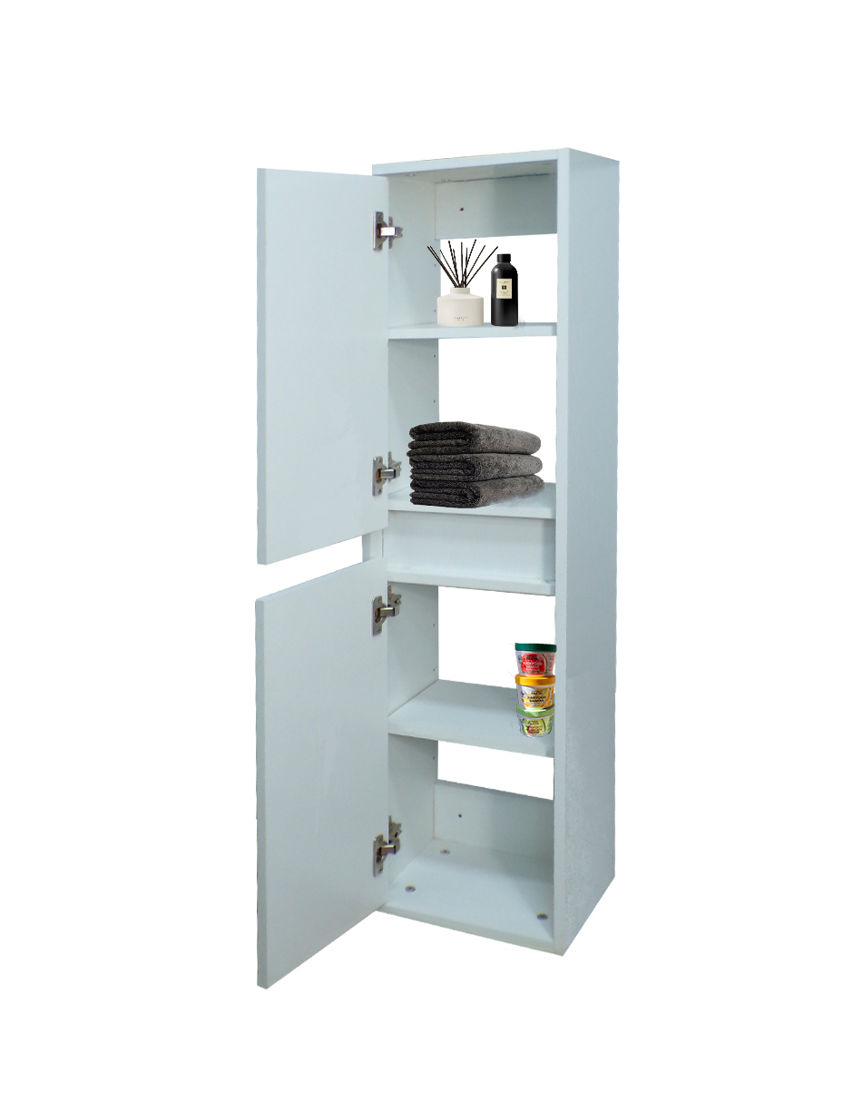Combo De Gabinete Para Baño Lavamanos Y Monomando Derecho + Gabinete Organizador Garnier
