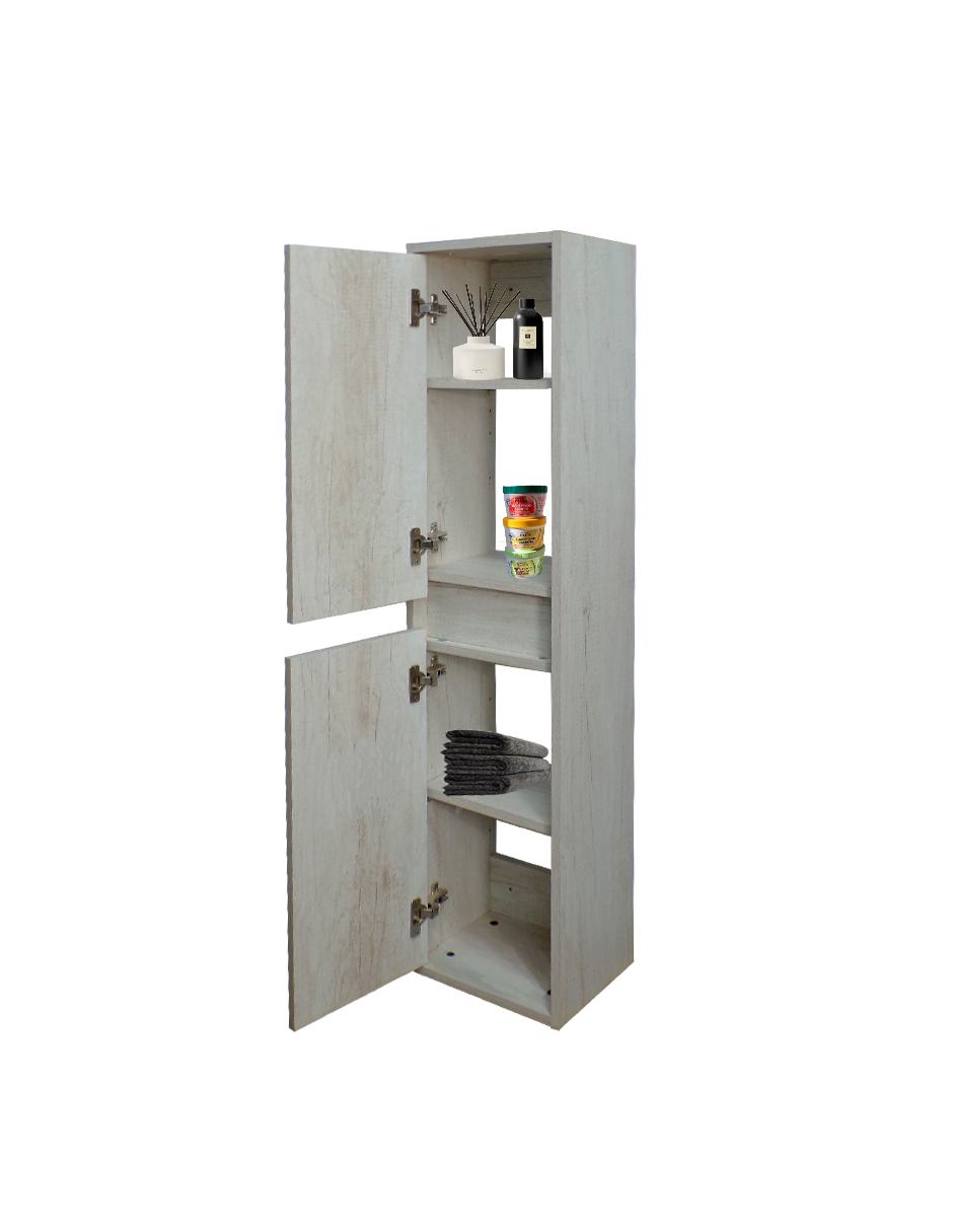 Combo De Gabinete Para Baño Lavamanos Y Monomando Derecho + Gabinete Organizador Garnier
