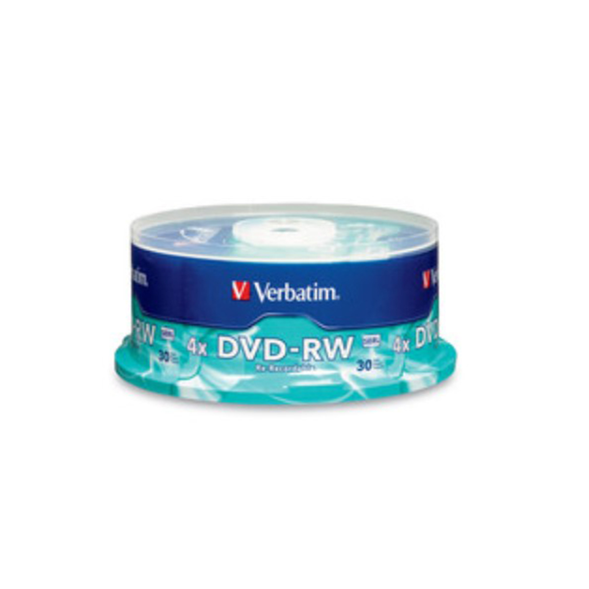 Campana de 30 piezas DVD-RW 4.7GB 4X Verbatim 95179.