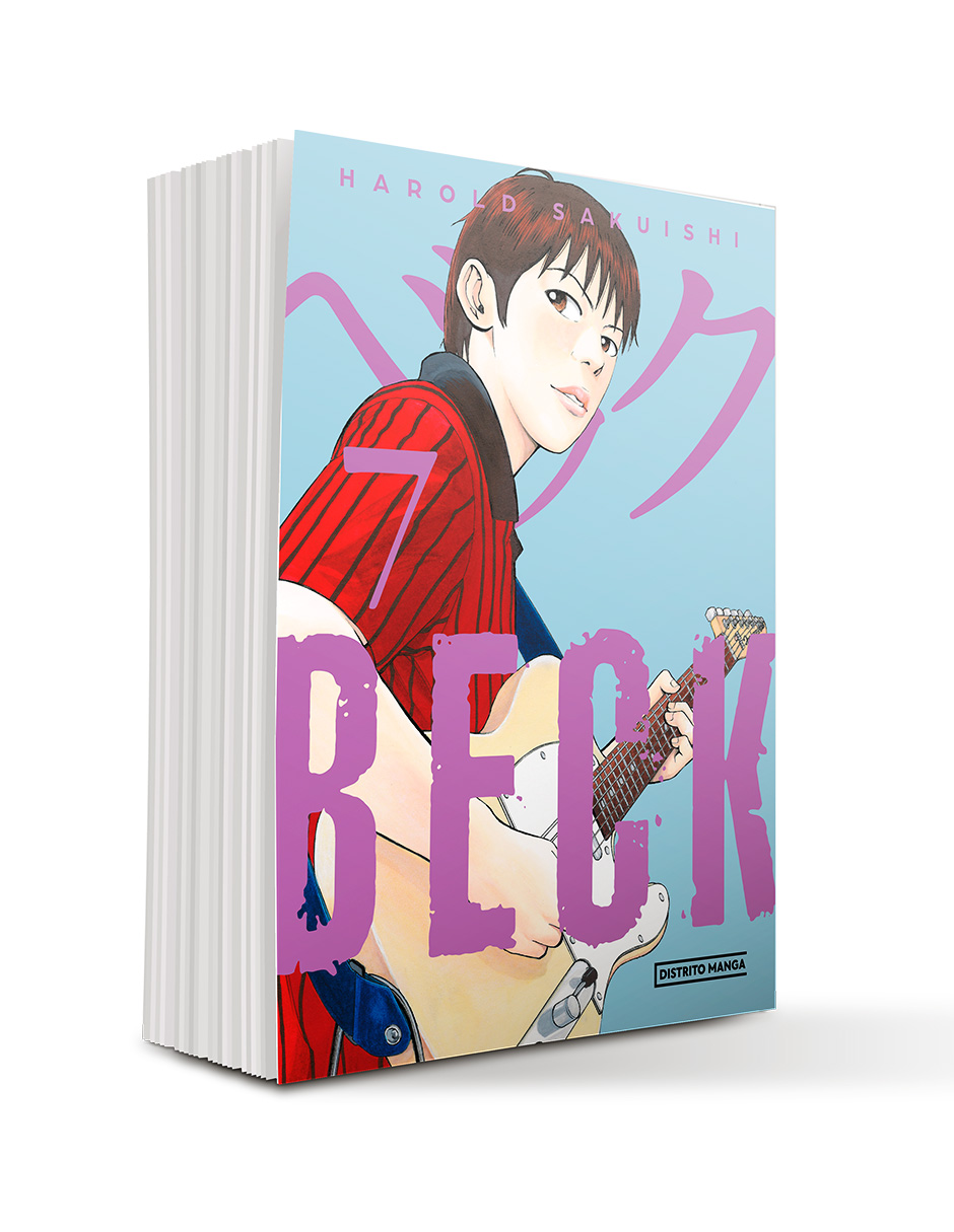 Distrito Manga BECK (edición kanzenban) 7 Autor Harold Sakuishi.