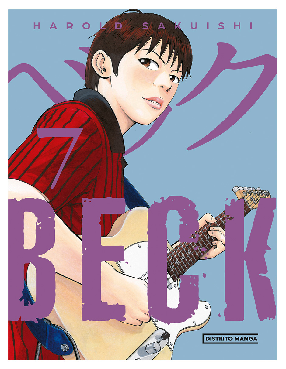 Distrito Manga BECK (edición kanzenban) 7 Autor Harold Sakuishi.
