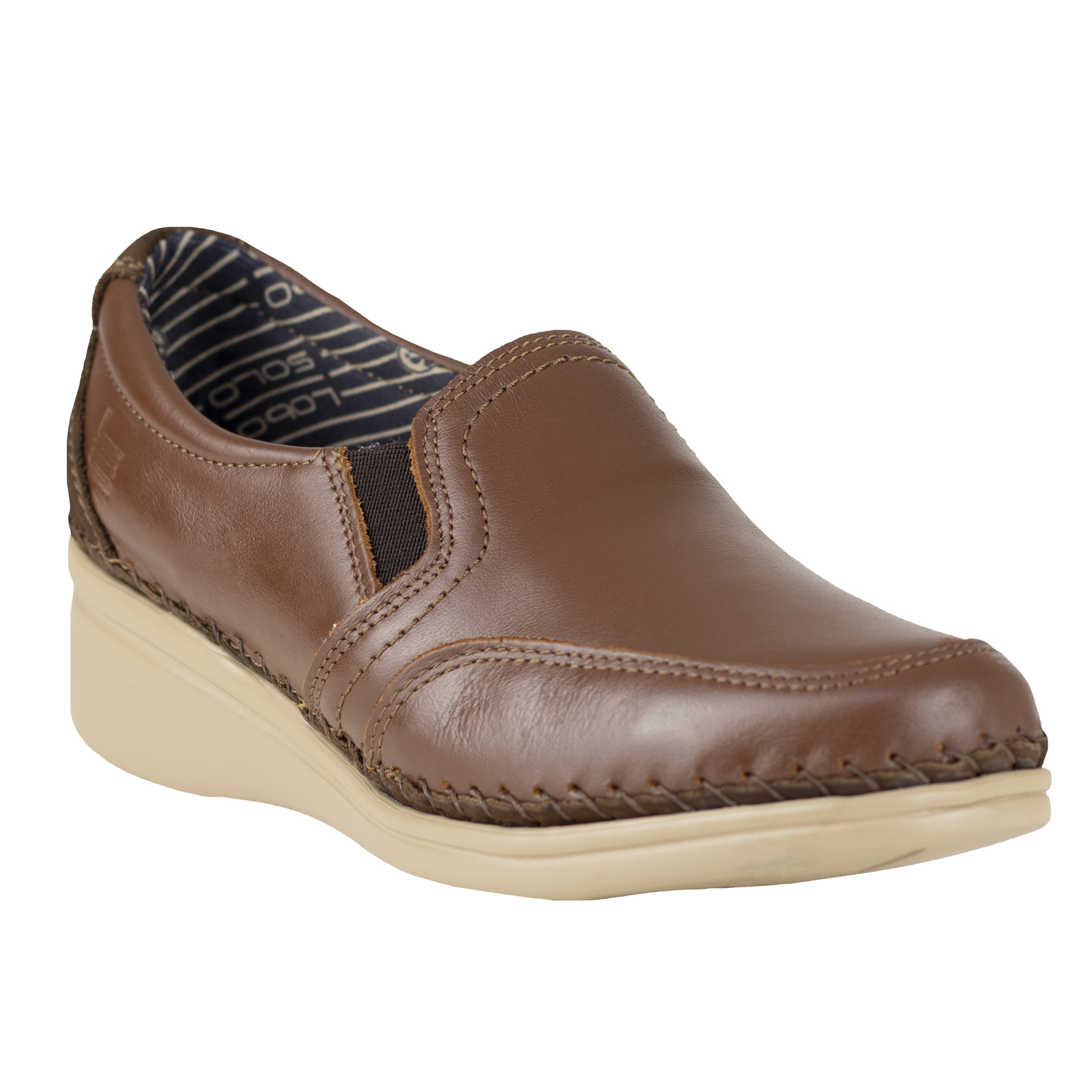 Zapatos Con Tacón Confort Mujer Vestir Lobo Solo 4706