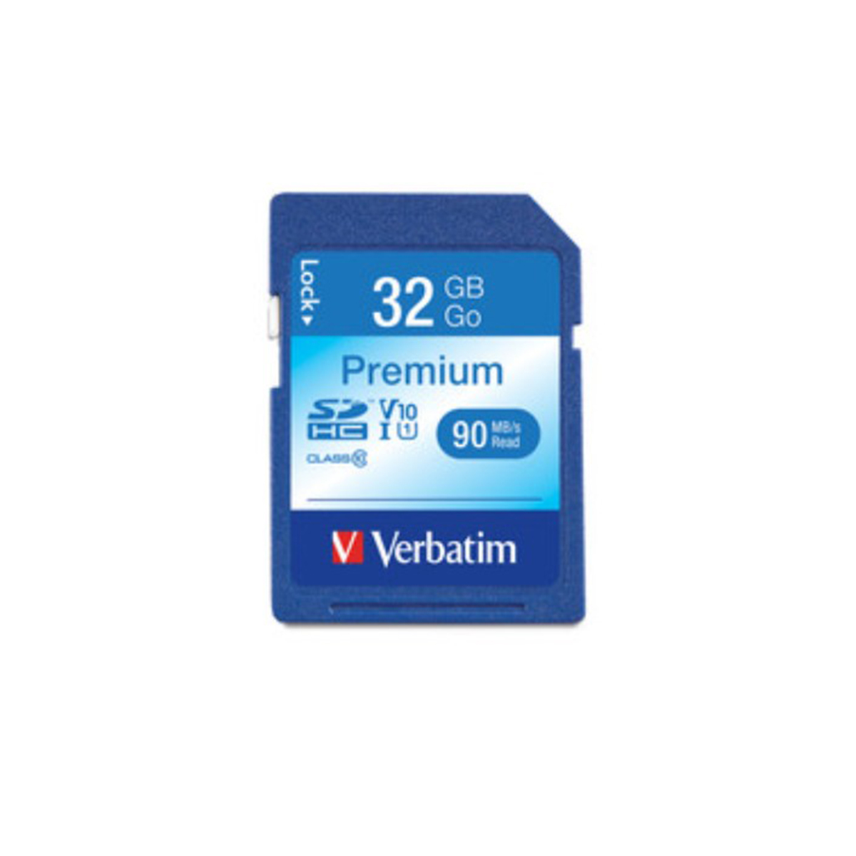Memoria Premium SDHC de 32 GB UHS-I V10 U1 clase 10 Verbatim 96871.