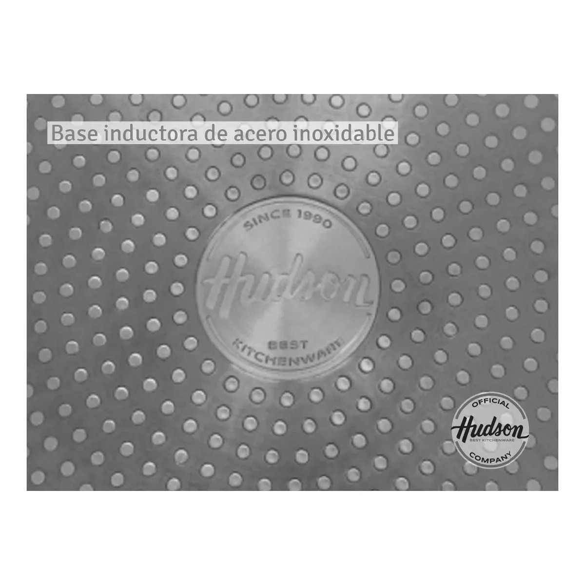 Cacerola Olla HUDSON 24cm Aluminio Forjado Antiadherente Granito.