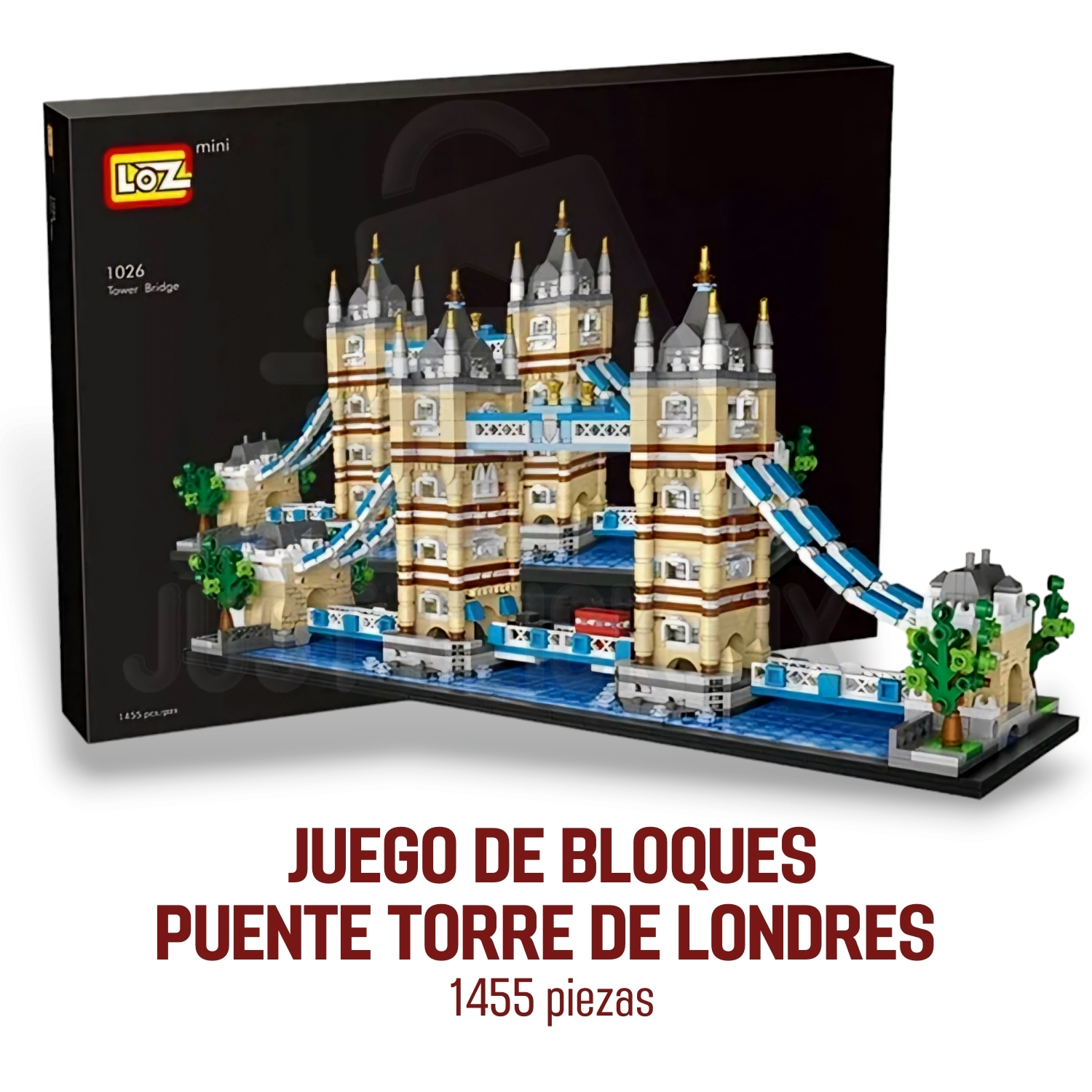 Juego de Bloques Puente de Londres 1455 Piezas.