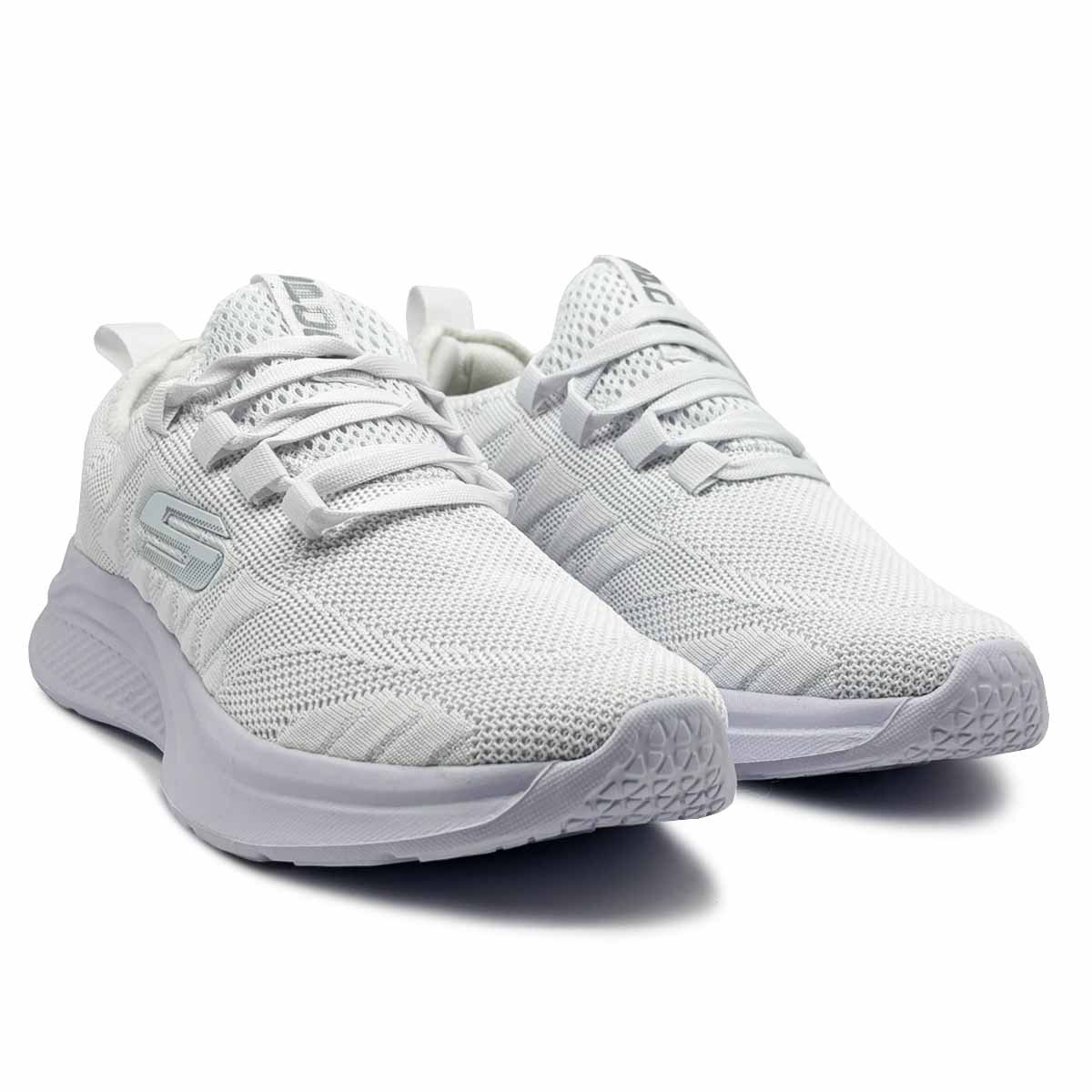 Tenis Spook 1210 Blanco Total Niña Escolar Deportivo.