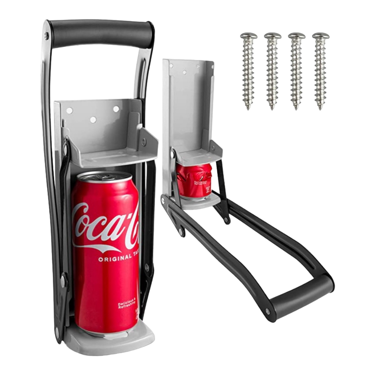 Aplasta Latas Y Abrebotellas De Aluminio.