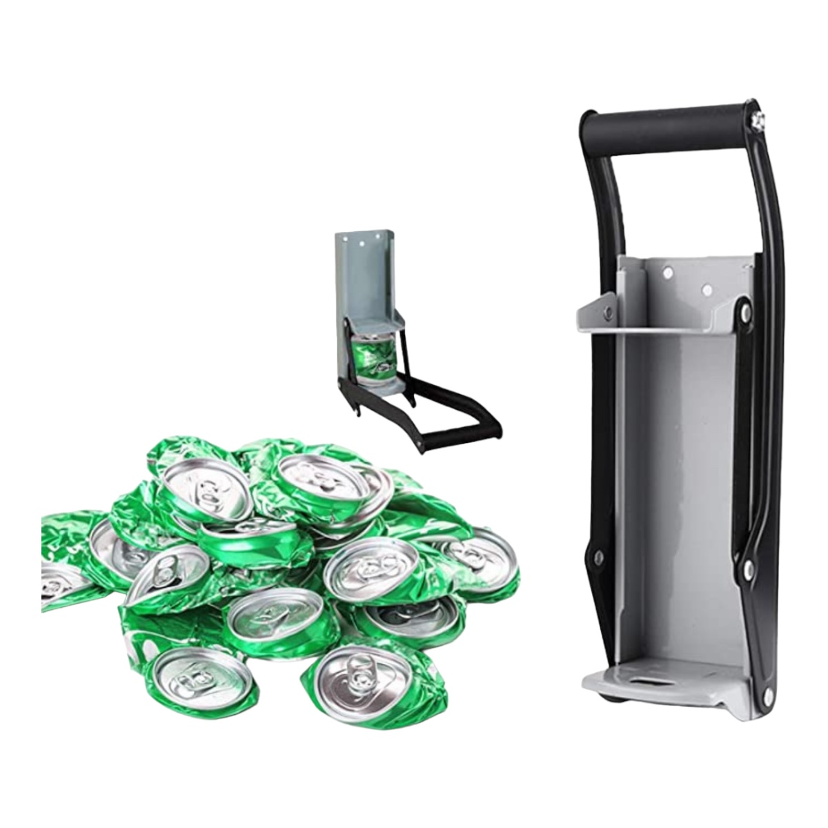 Aplasta Latas Y Abrebotellas De Aluminio.