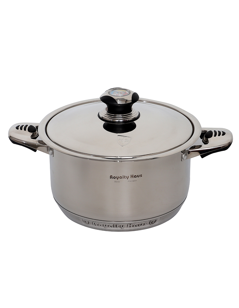 Batería de Cocina de Acero Inoxidable 16 Piezas con 9 capas de Espesor 0.6mm  Royal Haus