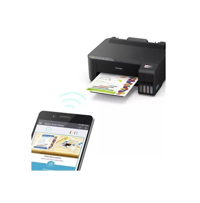 Impresora Epson L1250 de Inyección de Tinta, Tanque  Rellenable, WIfi Direct  Color Negro .