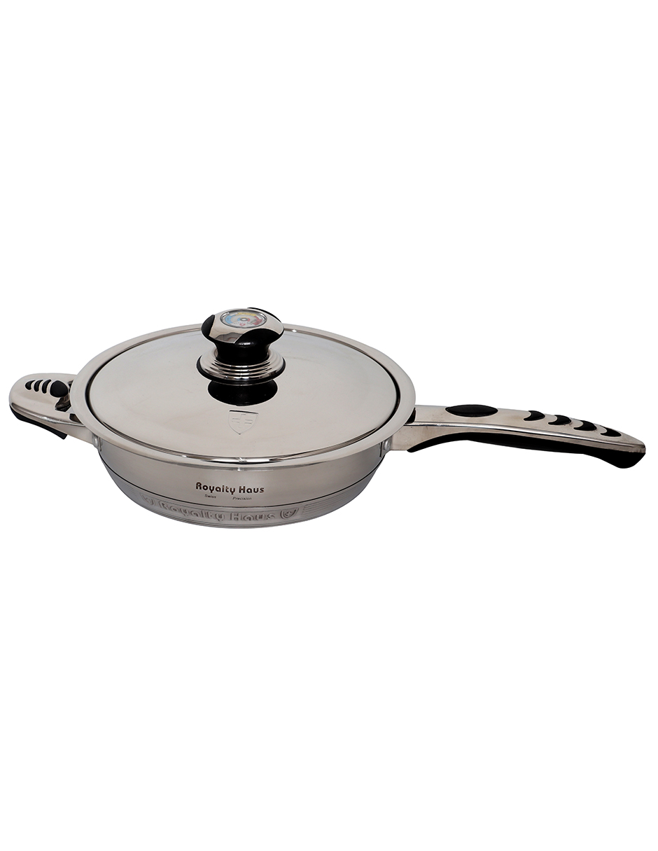 Batería de Cocina de Acero Inoxidable 16 Piezas con 9 capas de Espesor 0.6mm  Royal Haus