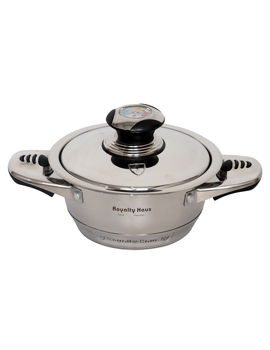 Batería de Cocina de Acero Inoxidable 16 Piezas con 9 capas de Espesor 0.6mm  Royal Haus