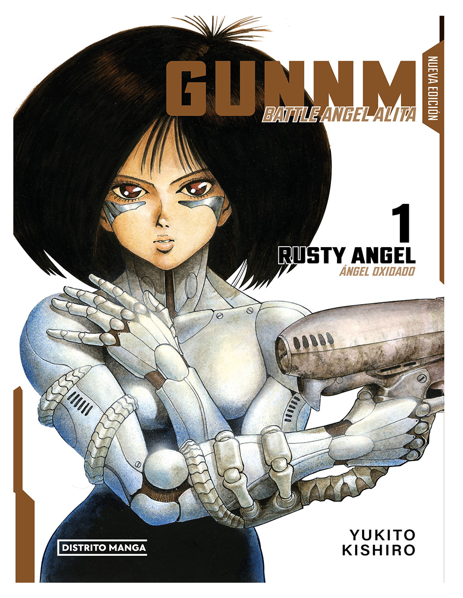 Distrito Manga  GUNNM: Battle Angel Alita 1 Autor Rusty Angel.