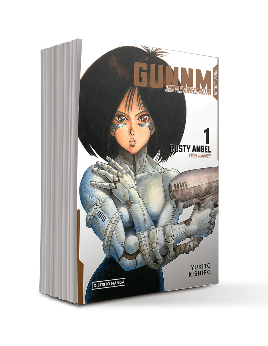 Distrito Manga  GUNNM: Battle Angel Alita 1 Autor Rusty Angel.