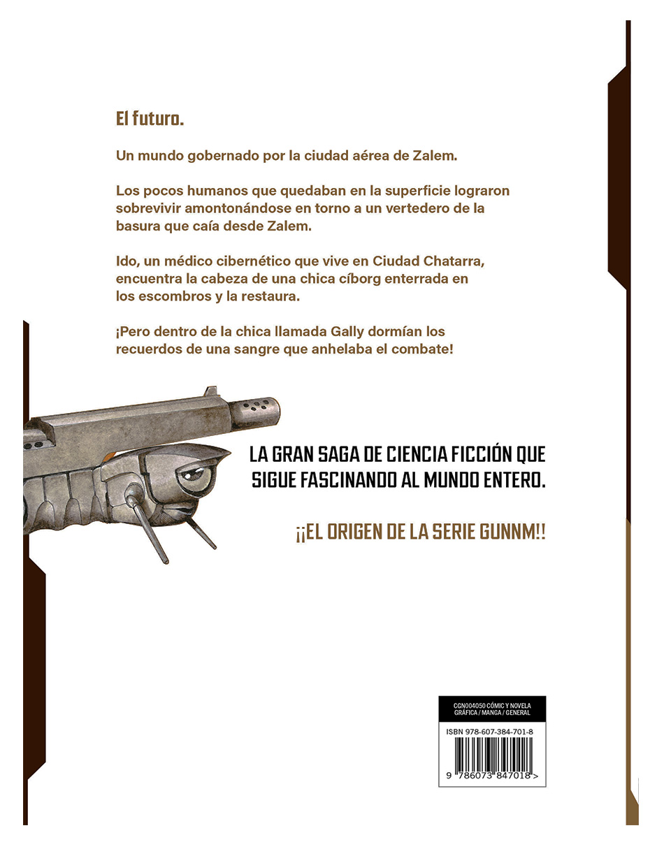Distrito Manga  GUNNM: Battle Angel Alita 1 Autor Rusty Angel.