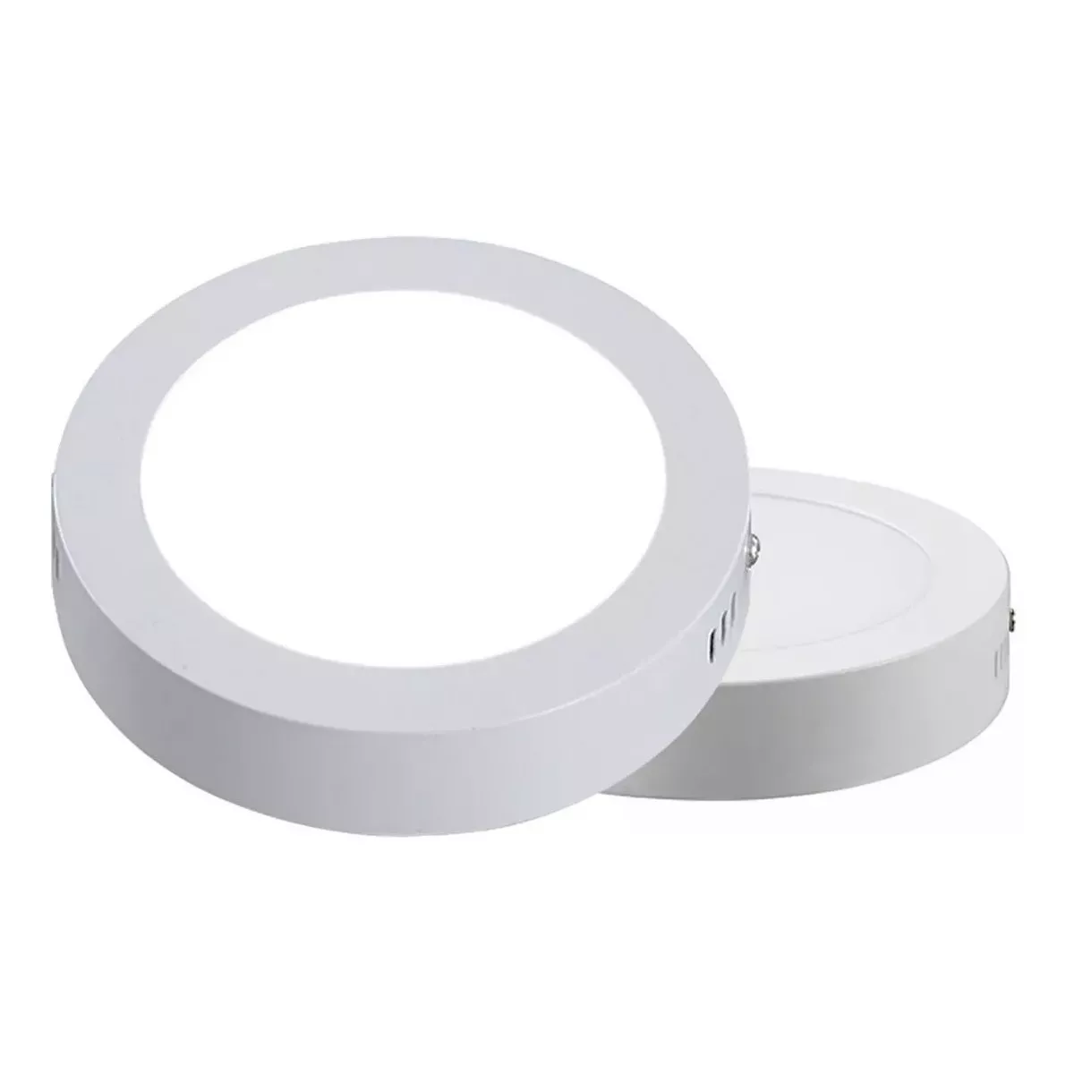 Lampara Panel Led Plafon Sobreponer 30 Cm Redonda 24w Frio