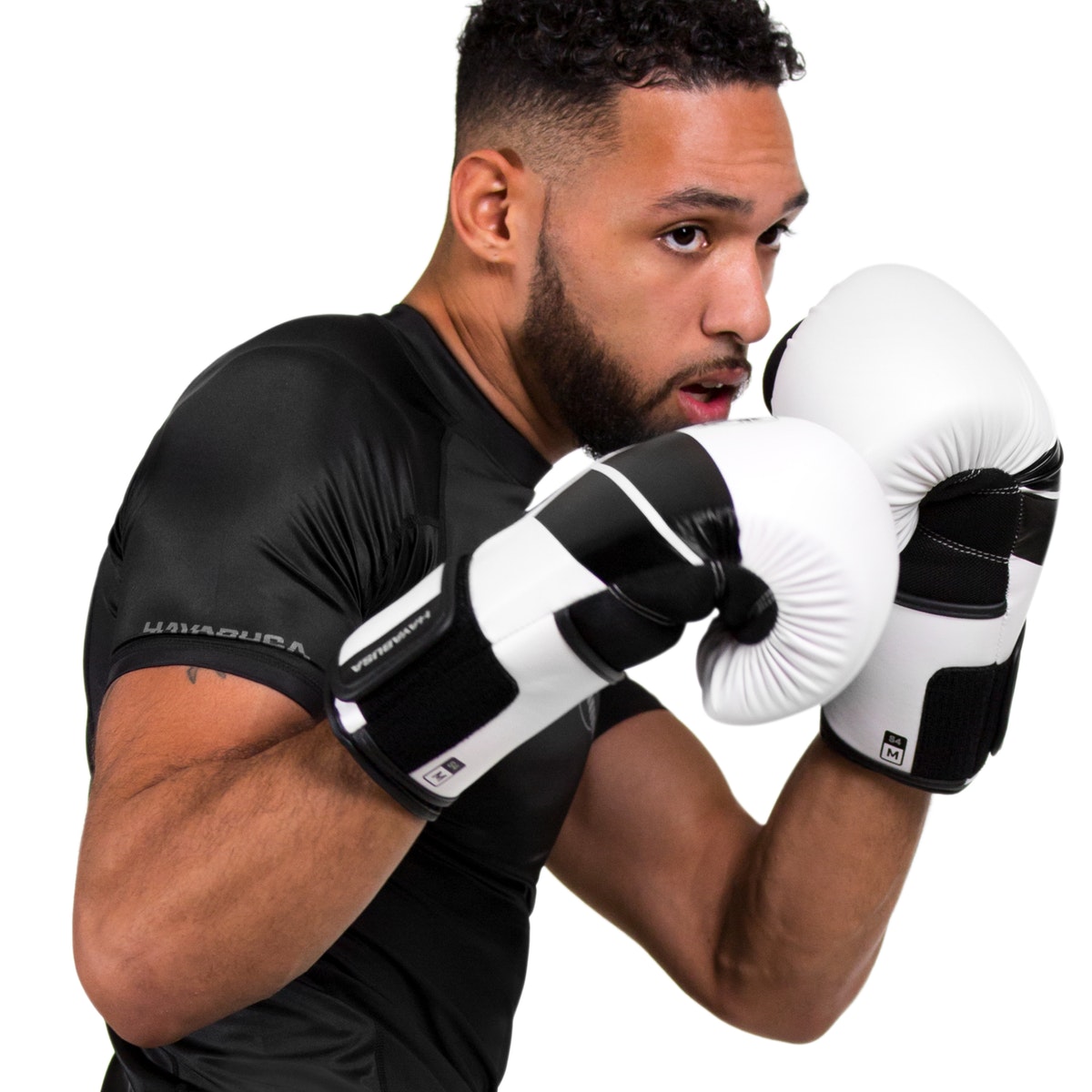 Guantes De Boxeo S4 Hayabusa Ufc Cuero Pu - WHITE.
