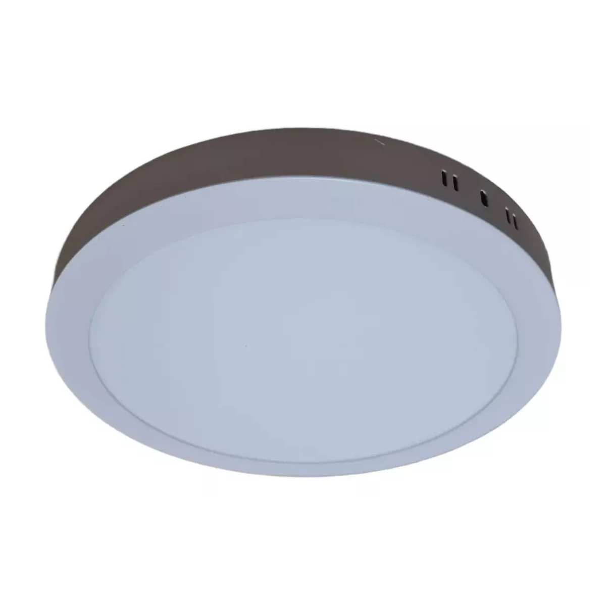 Lampara Panel Led Plafon Sobreponer 30 Cm Redonda 24w Frio