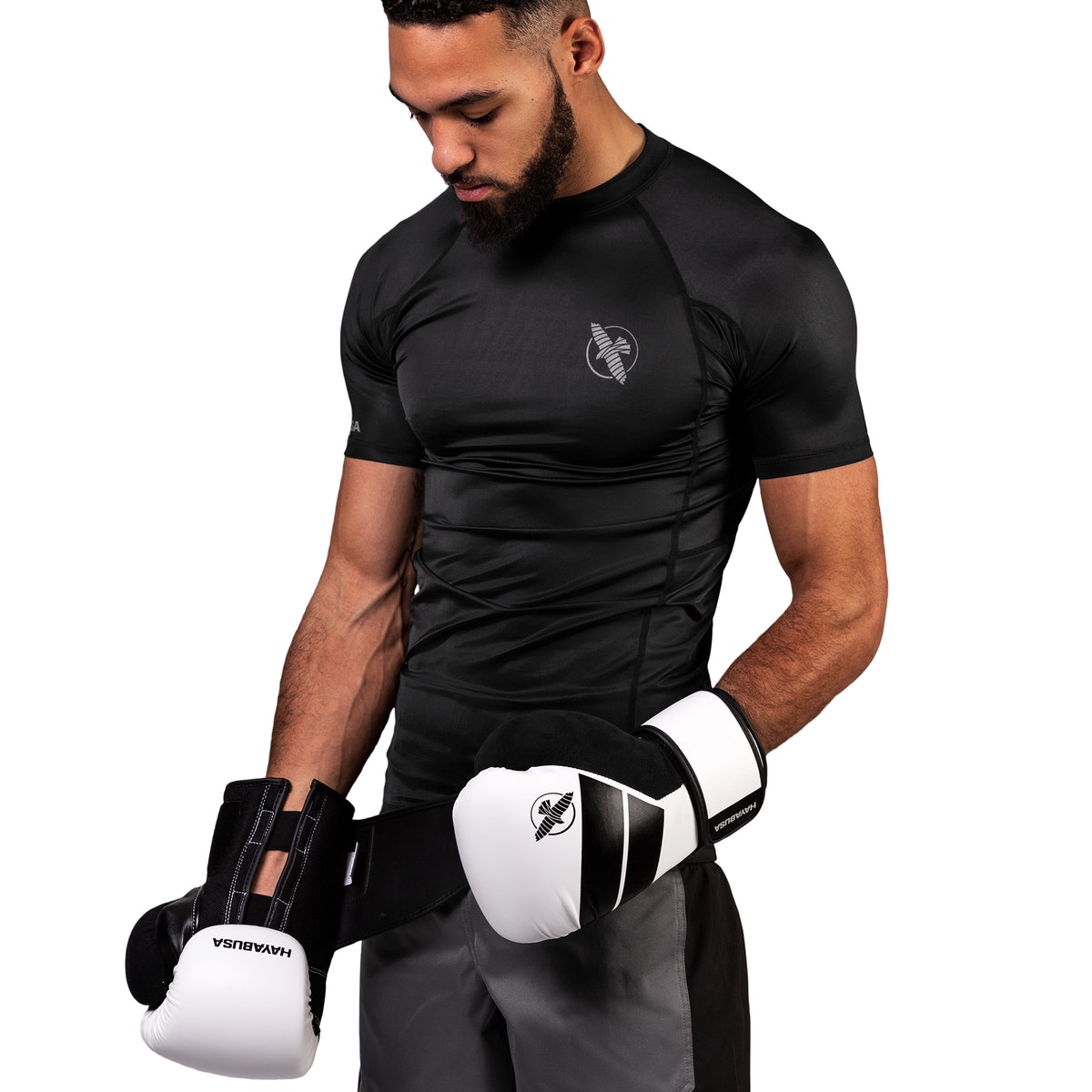 Guantes De Boxeo S4 Hayabusa Ufc Cuero Pu - WHITE.