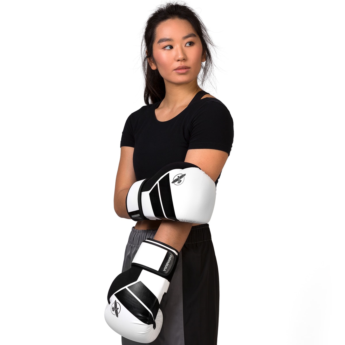 Guantes De Boxeo S4 Hayabusa Ufc Cuero Pu - WHITE.