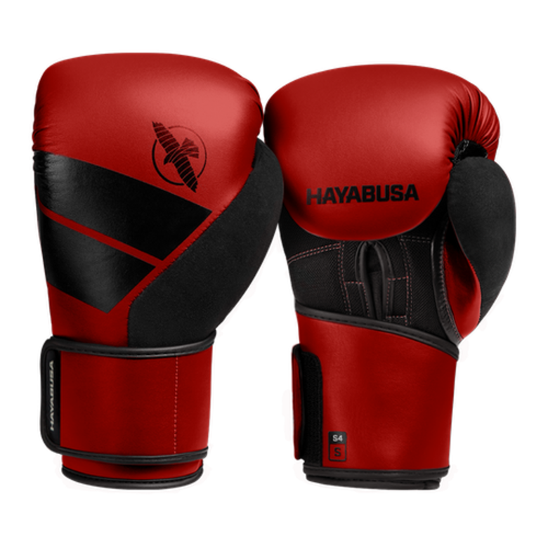 Guantes De Boxeo S4 Hayabusa Ufc Cuero Pu - RED.