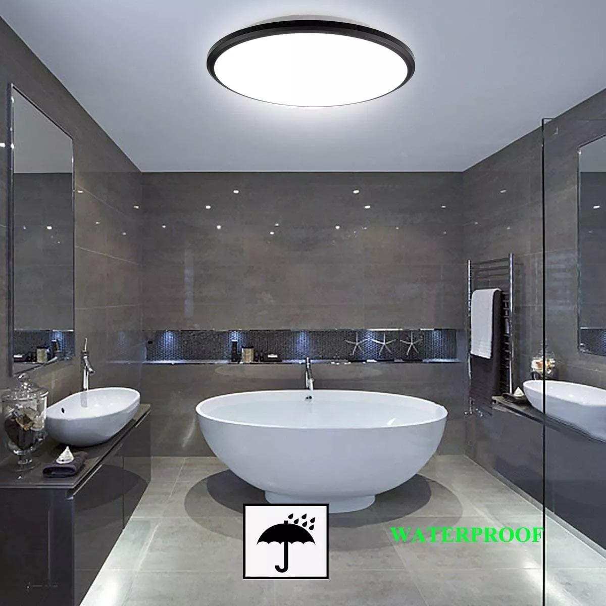 Lámparas De Techo 24w Lámparas Decorativas Techo Luz Blanca