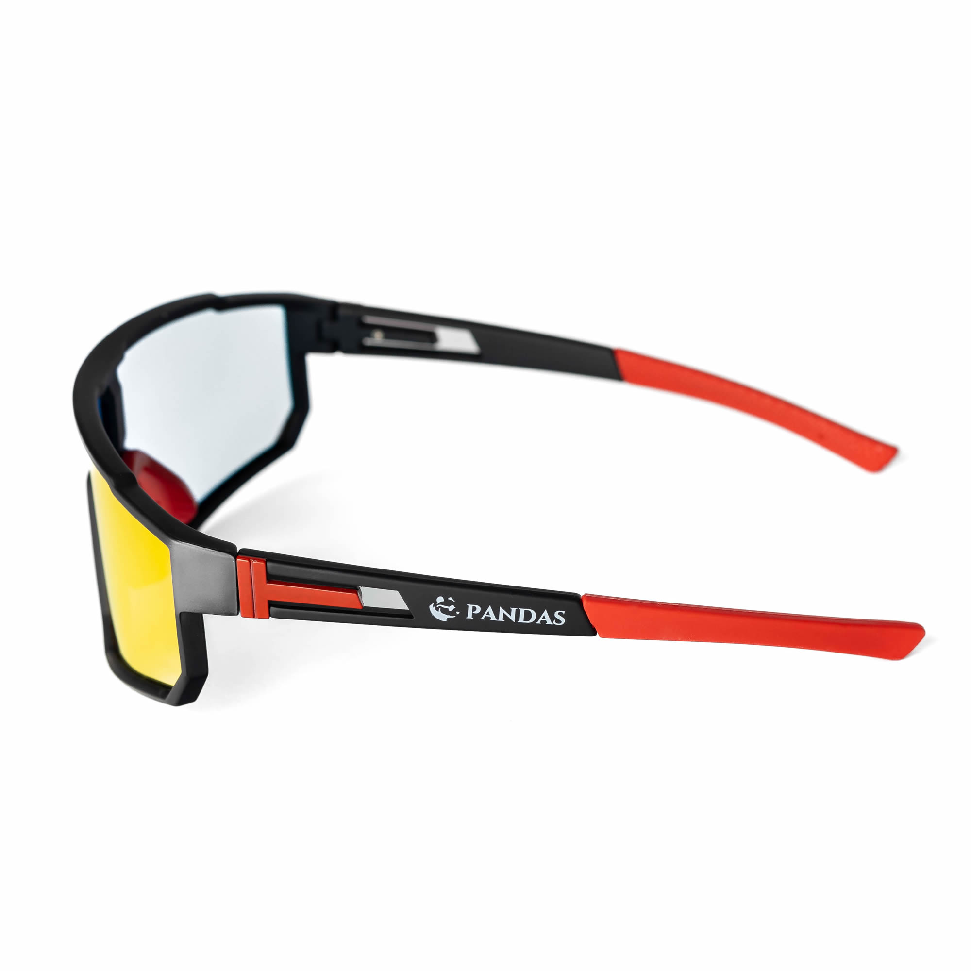 Lentes de Sol Deportivos Polarizados PANDAS Unisex UV400 BLAST Rojo.