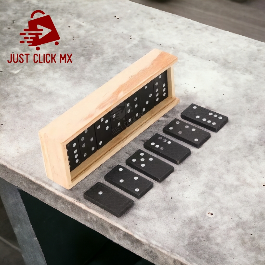 Juego de Domino Clásico de Madera