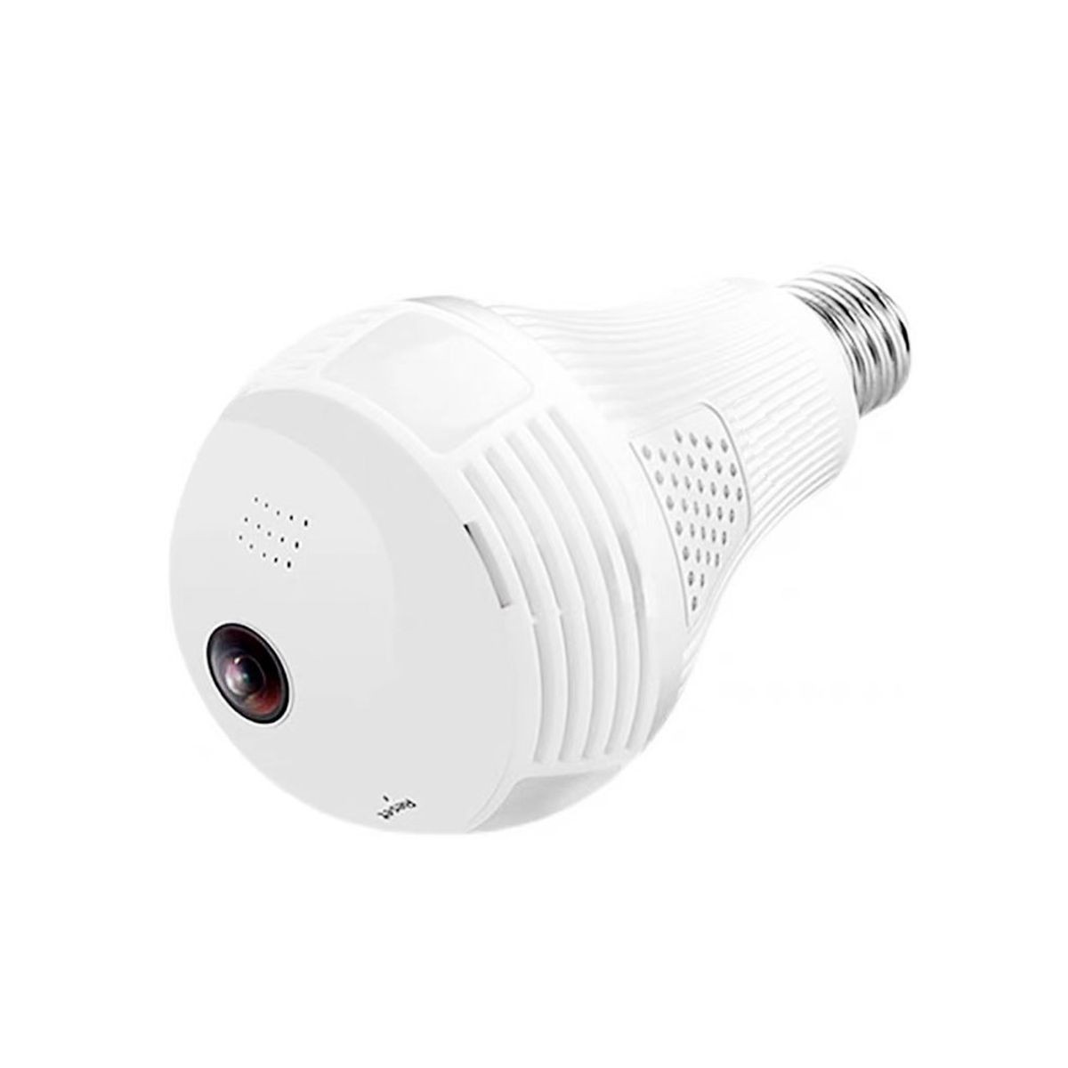 Camara De Seguridad Tipo Foco Full HD 1080p WIFI Vista Panoramica Tipo Ojo de Pez.