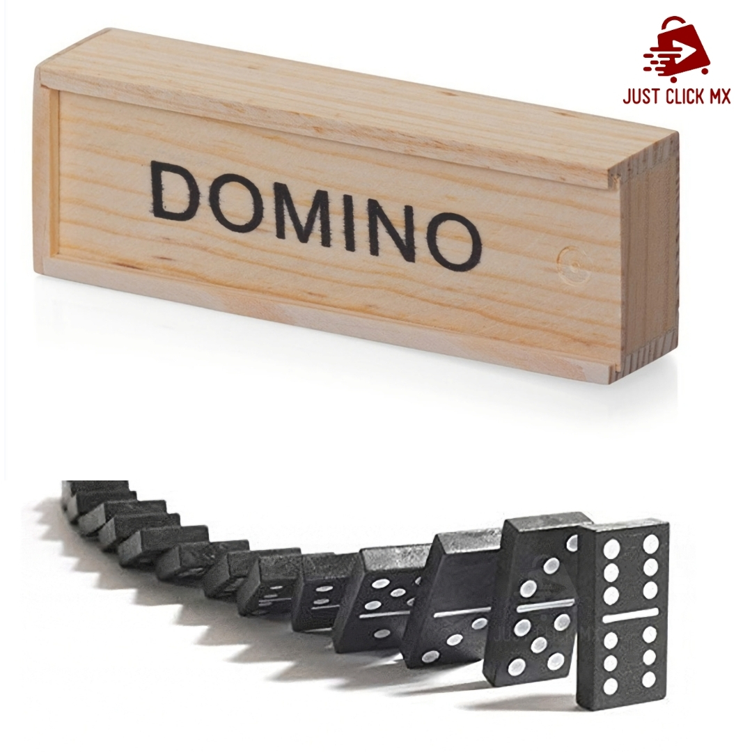 Juego de Domino Clásico de Madera