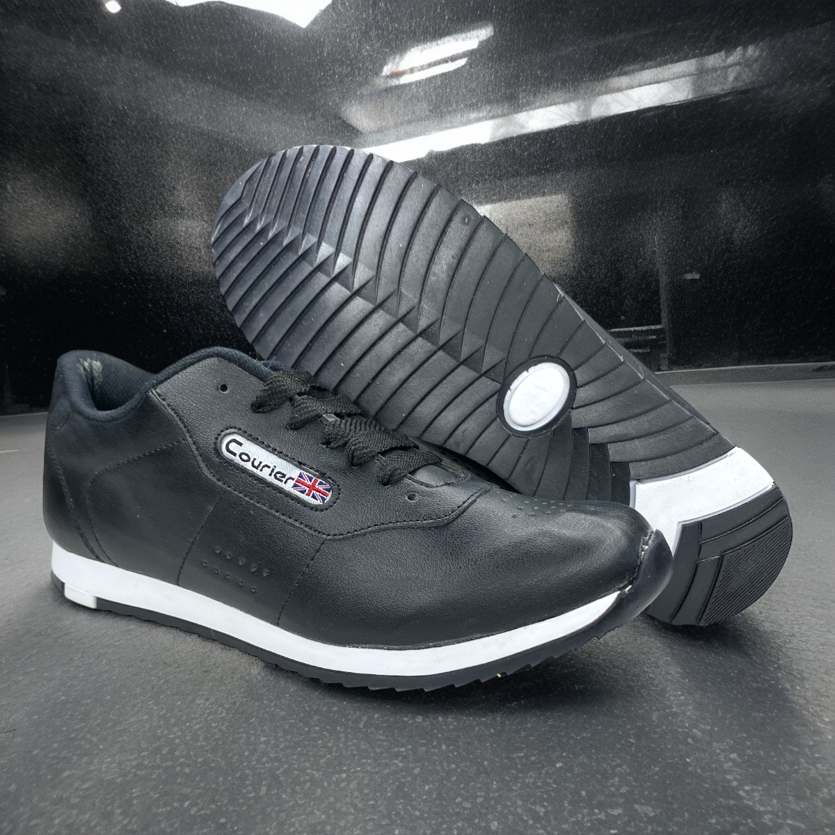 Tenis Para Hombre Y Niño Urbanos Negros De Moda 2 Al 6 LAS CUATAS.