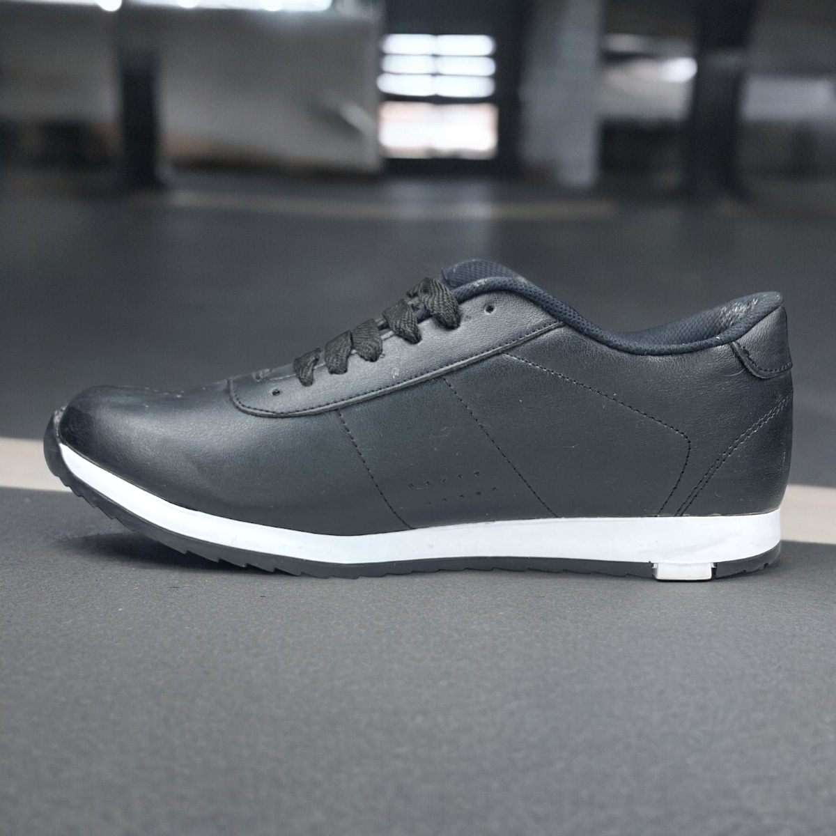Tenis Para Hombre Y Niño Urbanos Negros De Moda 2 Al 6 LAS CUATAS.